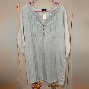 Light Blue Women's Top